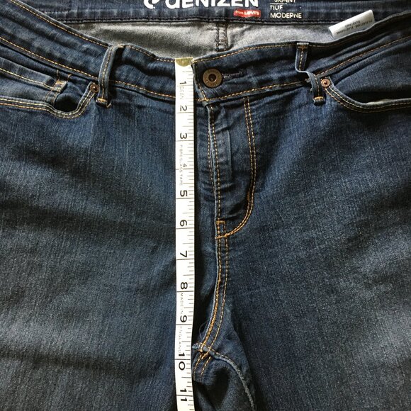 Denizen Levi's Modern Skinny Blue Jeans - Picture 14 of 16